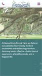 Mobile Screenshot of goosecreekdental.com